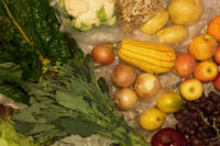 Colorful assortment of vegetables